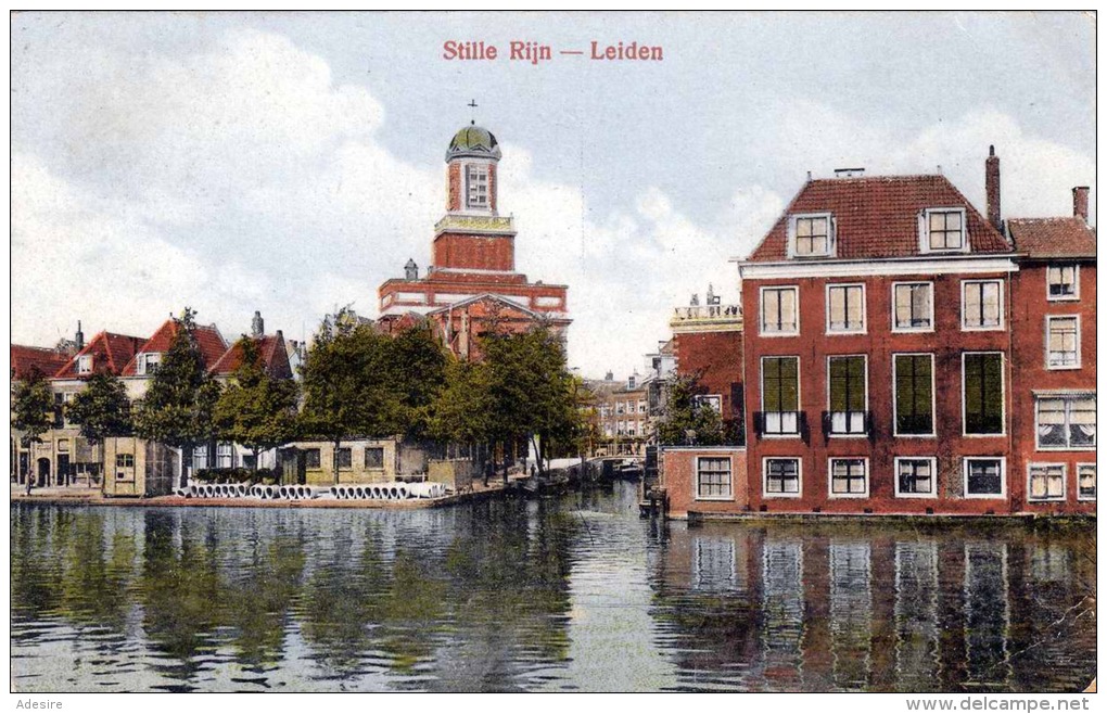 Niederlande STILLE RIJN - LEIDEN 1920 - Leiden