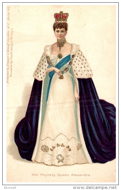 13689    Her Majesty Queen Alexandra Of Denmark - Familles Royales