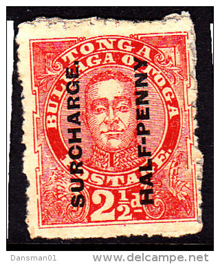 TONGA 1895 SG 29d Mint No Gum - Tonga (...-1970)