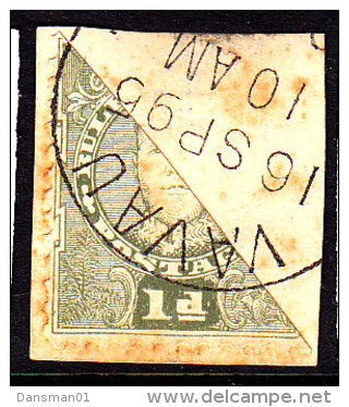 TONGA 1895 SG 32a Used On Piece - Tonga (...-1970)