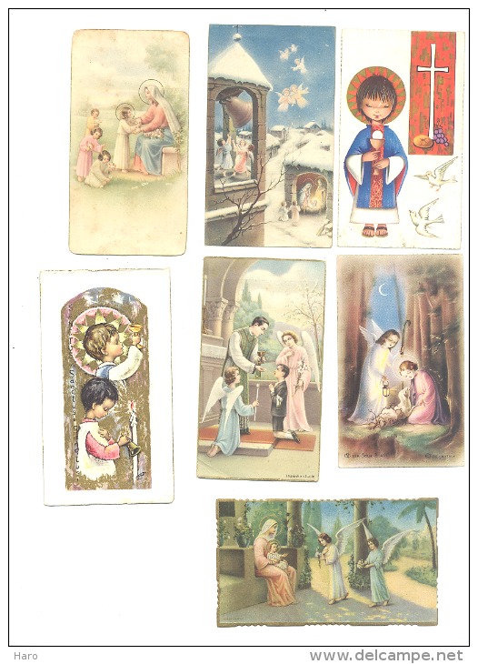 Lot De 30 Images Pieuses - Souvenirs De Communion - ANDRIMONT (b156) - Images Religieuses