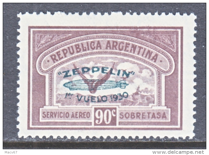 ARGENTINA, C 27   *  ZEPPELIN - Airmail