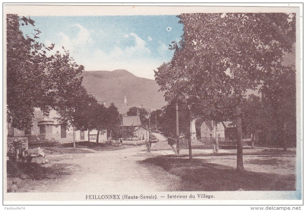 PEILLONNEX  (Haute-Savoie)  -  Intérieur  Du  Village - Peillonnex