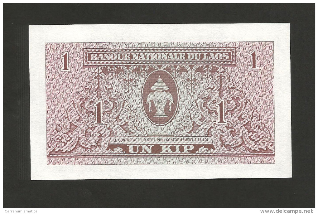 LAOS - BANQUE NATIONALE Du LAOS - 1 KIP (1962) - Laos