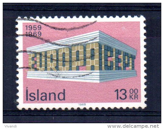 Iceland - 1969 - 13k Europa - Used - Used Stamps