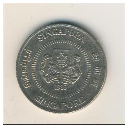 Singapur V. 1985  50 Cents  (40441) - Singapur