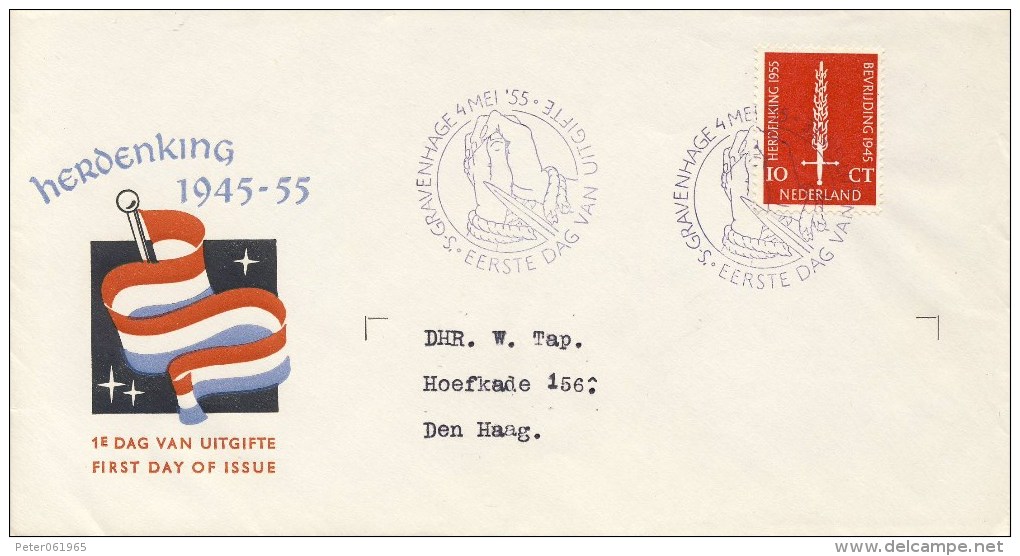 E22 - Met Adres / Open Klep (CW = &euro; 25,-) - FDC