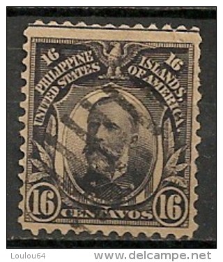 Timbres - Amérique - Possessions - Philippines - 1906-1914 - 16 Centavos - - Philippinen