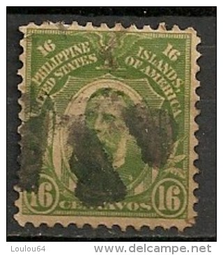 Timbres - Amérique - Possessions - Philippines - 1906-1914 - 16 Centavos - - Philippinen