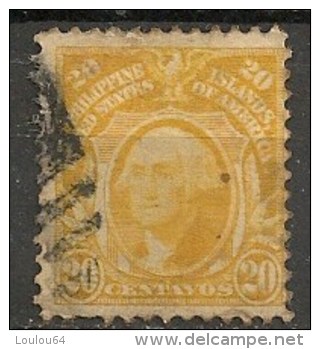 Timbres - Amérique - Possessions - Philippines - 1906-1914 - 20 Centavos - - Filippijnen