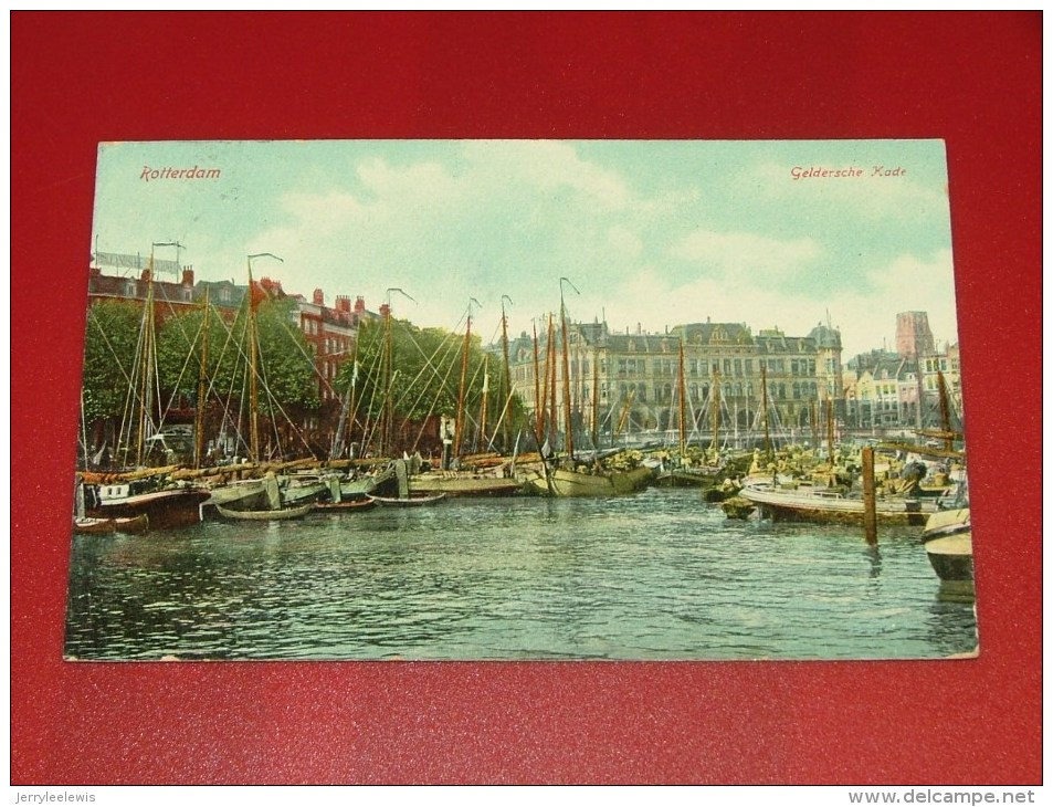 ROTTERDAM  -    Geldersche  Kade  -  1911-  (2 Scans) - Rotterdam