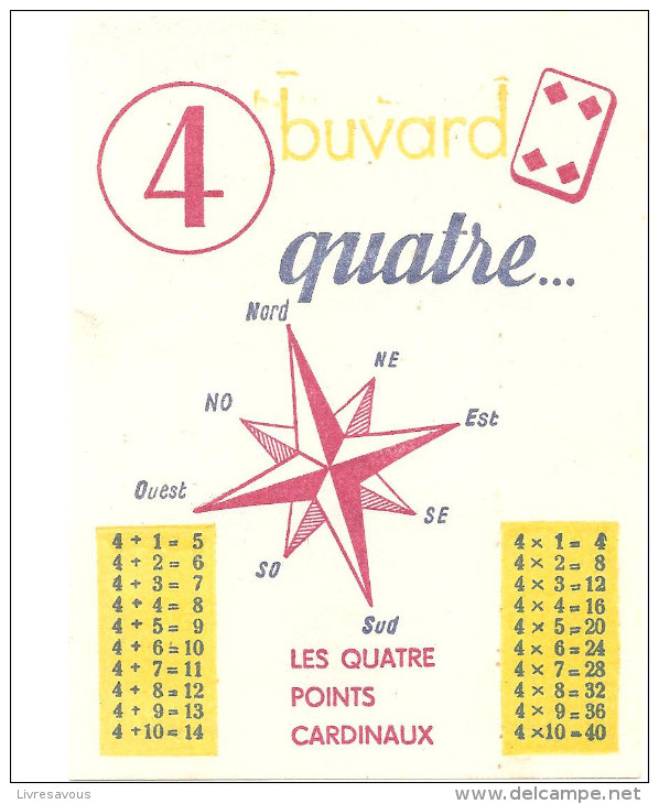 Buvard Tonisine Sauba N°4 Les Quatre Points Cardinaux - Schnaps & Bier