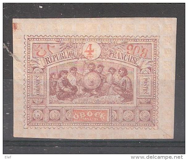 OBOCK, 1894" Guerriers Somalis ", Yvert N° 49, 4 C Neuf *, TB - Unused Stamps