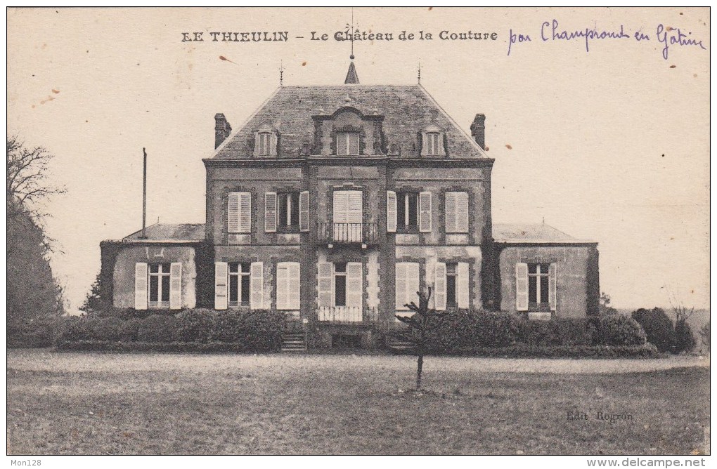 LE THIEULIN (28)  LE CHATEAU DE LA COUTURE - Andere & Zonder Classificatie