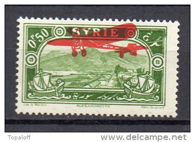 Syrie PA N°38 Neuf Charniere - Poste Aérienne