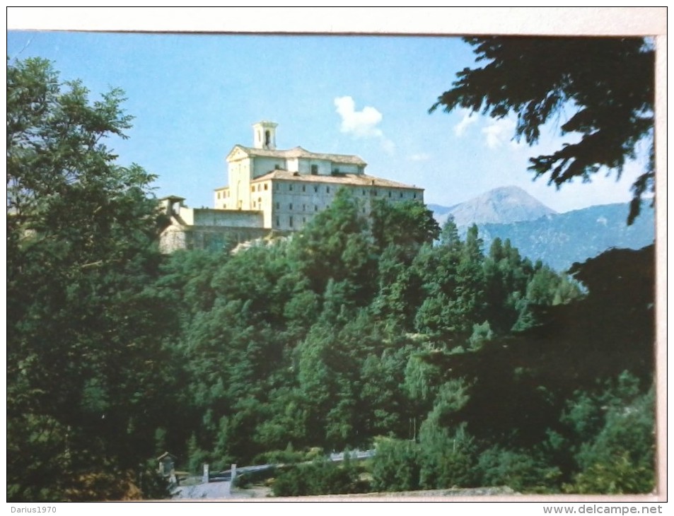 Cartolina  - Pessinetto - Santuario Di S. Ignazio  In Val Di Lanzo. - Palazzo Carignano