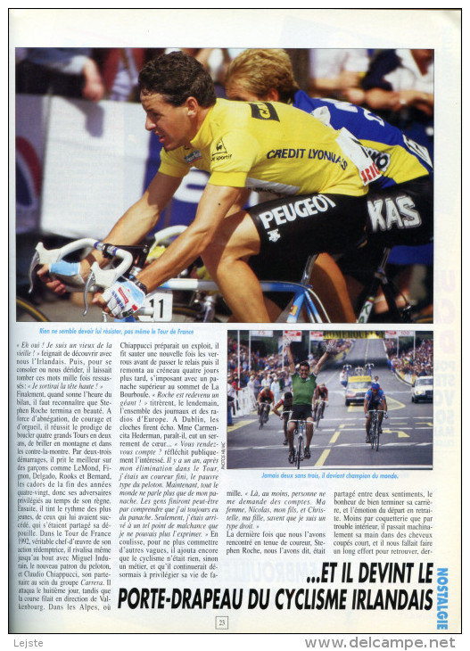 Miroir Du Cyclisme - No 473 Décembre 1993 - Stephen Roche - Cyclisme Suisse - Ciclismo