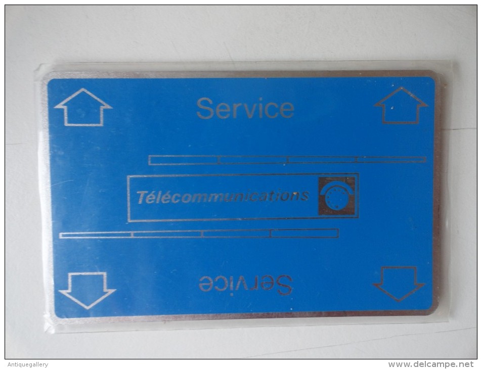 TOP & RARE : CARTE DE SERVICE  NR°   03064754 - Other & Unclassified