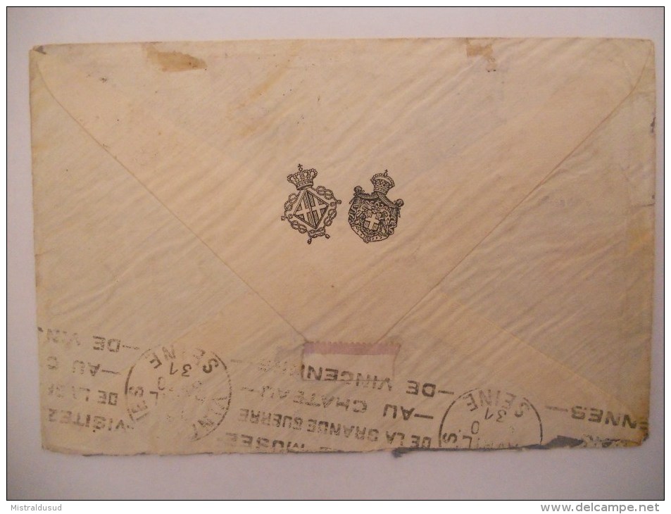 Vatican Lettre De 1931 Pour Vincennes - Lettres & Documents