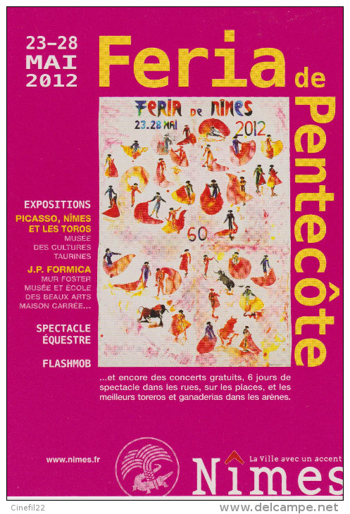 CPM FRANCE, Feria De Nimes (Pentecote) (2012) - Pinksteren