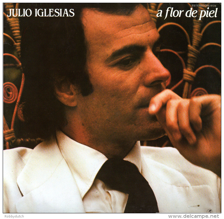 * LP *  JULIO IGLESIAS - A FLOR DE PIEL (Spain 1974) - Disco, Pop
