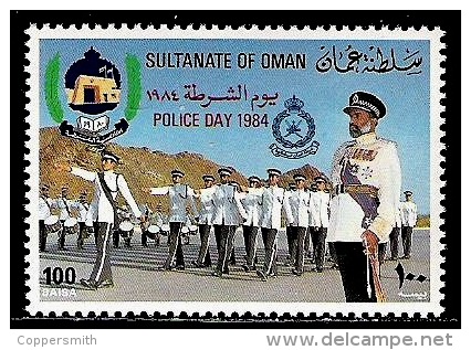 (090) Oman (Sultanate)  Police Day / Polizeitag / Uniforms ** / Mnh  Michel 258 - Oman