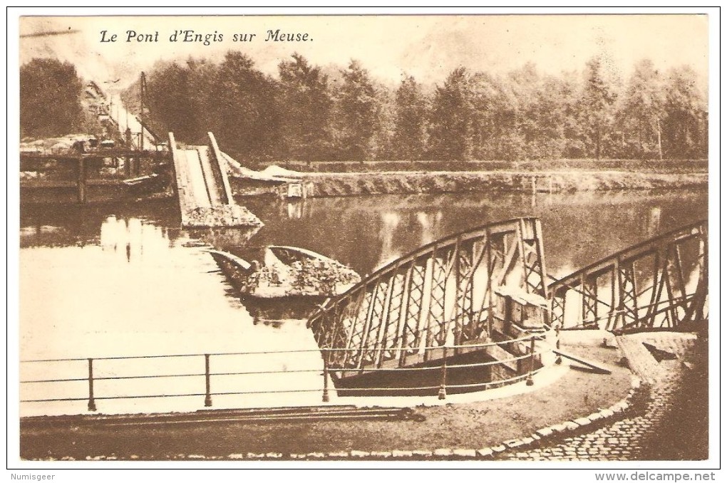 Le  Pont  D' Engis  Sur  Meuse - Engis