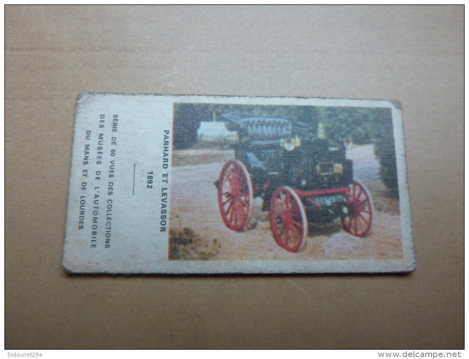 Ticket De Pesée Sté Anonyme Fr. DES APPAREILS AUTOMATIQUES "Série Musées De L´automobile - PANHARD ET LEVASSOR 1892" - Autres & Non Classés