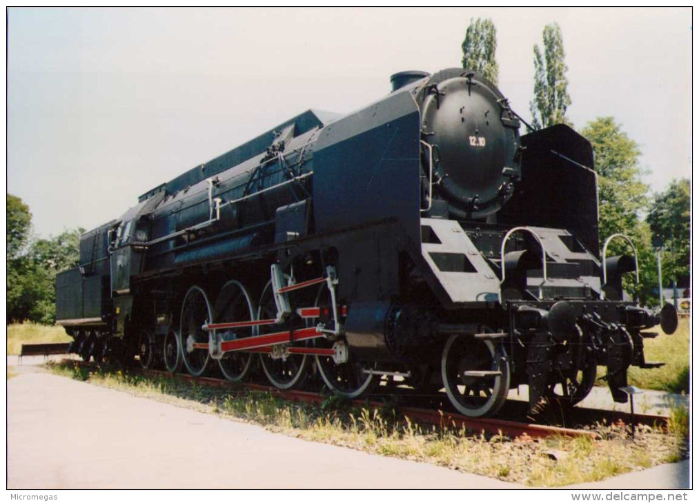 Locomotive (142) 12/10 (1936) - Vienne, Musée Du Chemin De Fer - 1991 - Trains