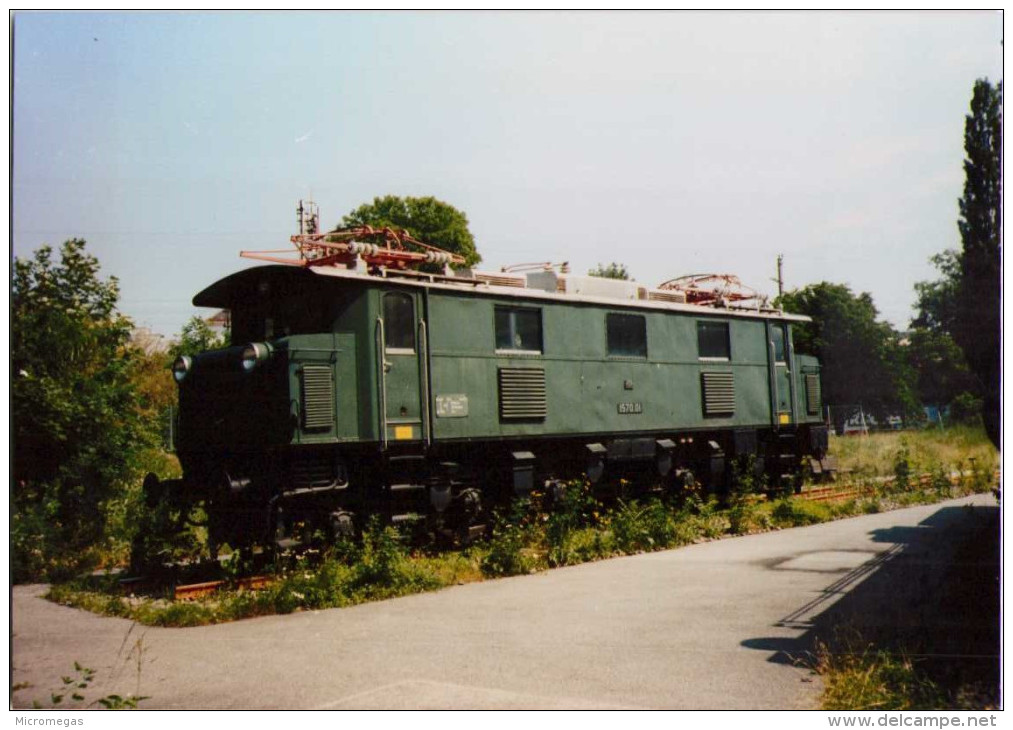 Locomotive BB 1570 (1925) - Vienne, Musée Du Chemin De Fer - 1991 - Trains
