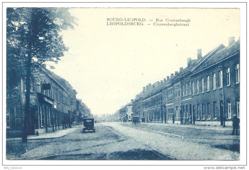 Carte Postale - LEOPOLDSBURG - BOURG LEOPOLD - Rue Couwenbergh - Couwenberghstraat -  CPA  // - Leopoldsburg