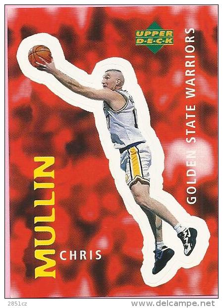 Sticker - UPPER DECK, 1997. - Basket / Basketball, No 32 - Chris Mullin, Golden State Warriors - Other & Unclassified