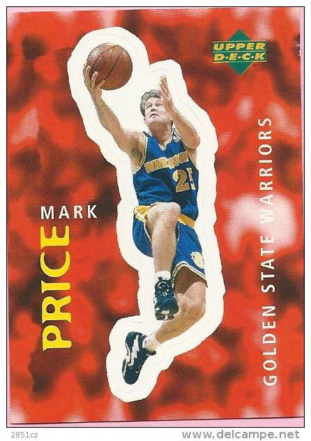 Sticker - UPPER DECK, 1997. - Basket / Basketball, No 34 - Mark Price, Golden State Warriors - Andere & Zonder Classificatie