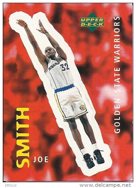 Sticker - UPPER DECK, 1997. - Basket / Basketball, No 36 - Joe Smith, Golden State Warriors - Autres & Non Classés