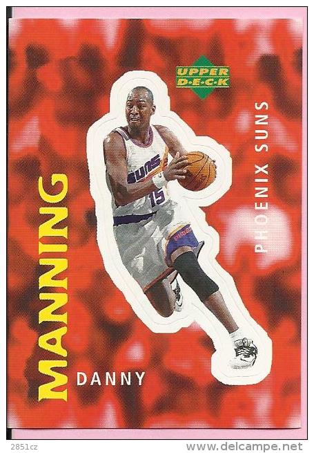 Sticker - UPPER DECK, 1997. - Basket / Basketball, No 82 - Danny Manning, Phoenix Suns - Sonstige & Ohne Zuordnung