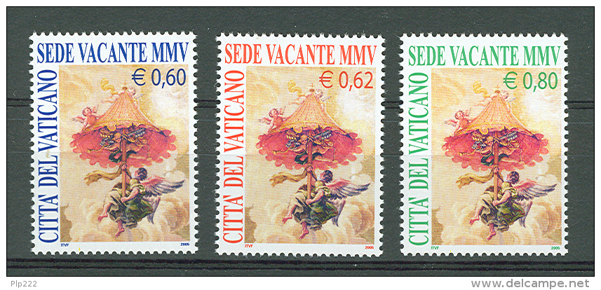 Vaticano 2005 Sass.1372/74 **/MNH VF - Unused Stamps