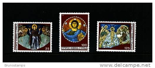 CYPRUS - 1981  CHRISTMAS  SET  MINT NH - Neufs