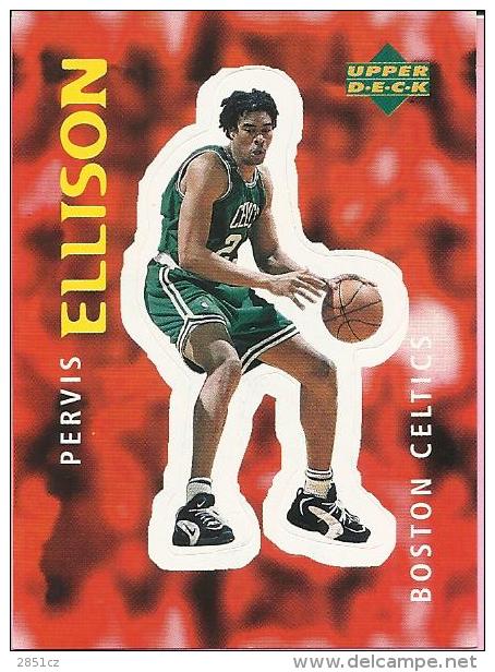 Sticker - UPPER DECK, 1997. - Basket / Basketball, No 180 - Pervis Ellison Boston Celtics - Other & Unclassified