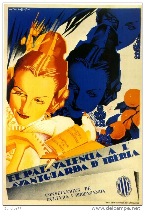 Cartel Affiche Poster Civil Spanish War - Size: 13X20 Cm. Aprox. REPRODUCTION - Patrióticos