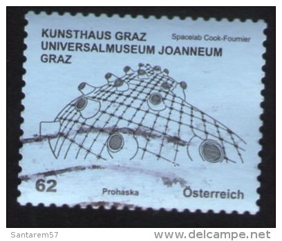 AUTRICHE 2012 Oblitéré Used Stamp Architecture Kunsthaus Graz Universalmuseum Joanneum WNS AT009.12 - Oblitérés