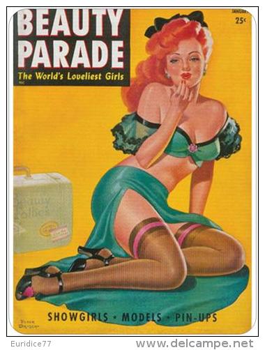 Calendar Pocket 2015 - Vintage Pin-Ups Of Peter Driben - Size 9x6 Cm. Aprox. - Tamaño Pequeño : 2001-...