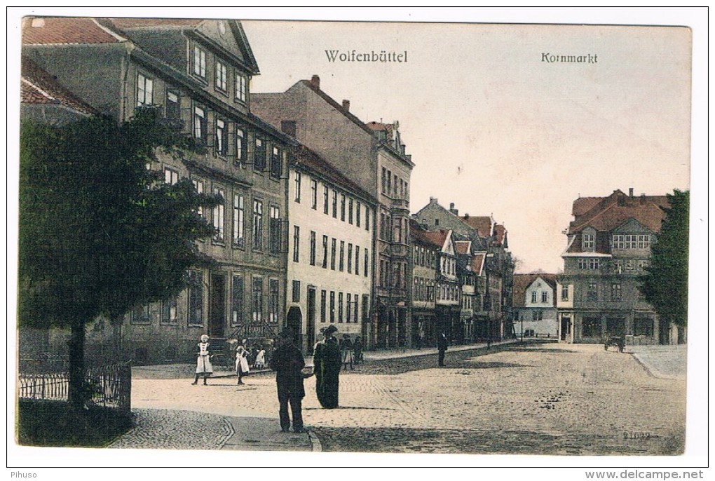 D4856    WOLFENBÜTEL : Kornmarkt - Wolfenbuettel