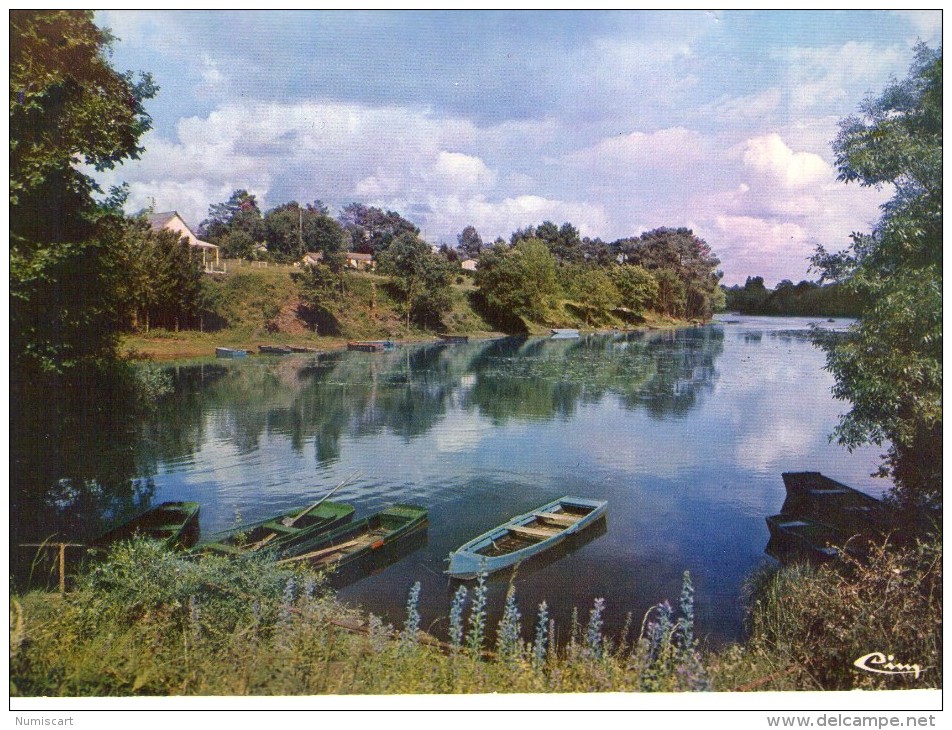 Moisdon-la-Rivière.. Etang De La Forge.. Barques - Moisdon La Riviere