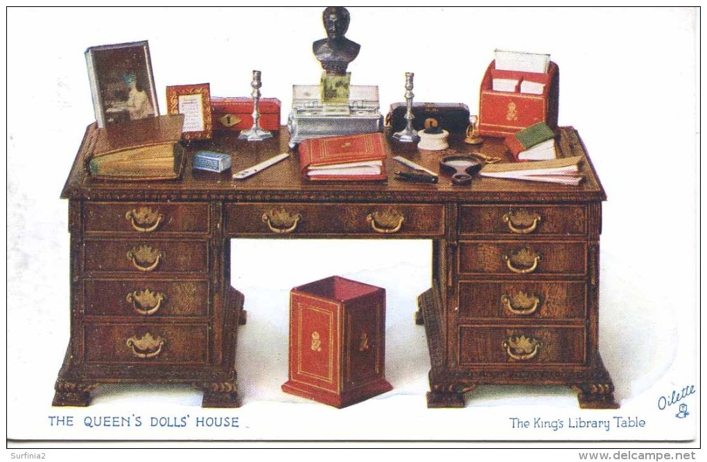 THE QUEEN'S DOLLS' HOUSE - 7 CARDS For 1924 EMPIRE EXHIBITION - Games & Toys