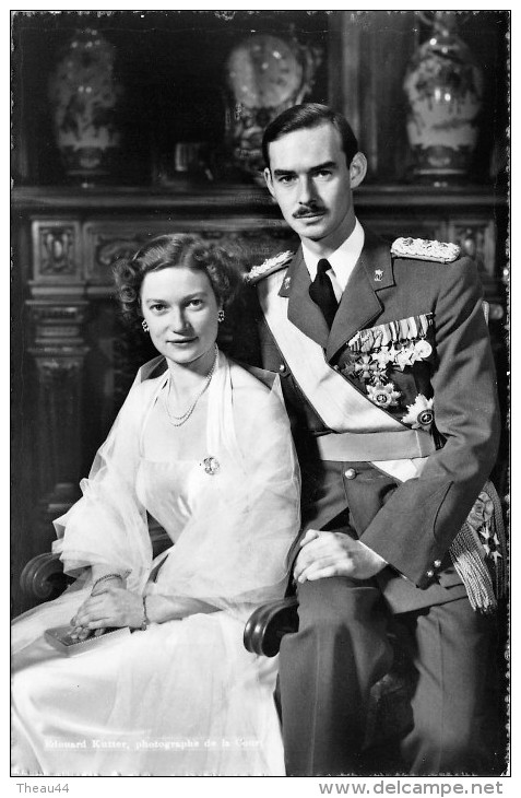 ¤¤  -  LUXEMBOURG  -  Princesse Joséphine Charlotte De Belgique Et Le Prince Héritier Jean De Luxembourg    -  ¤¤ - Other & Unclassified