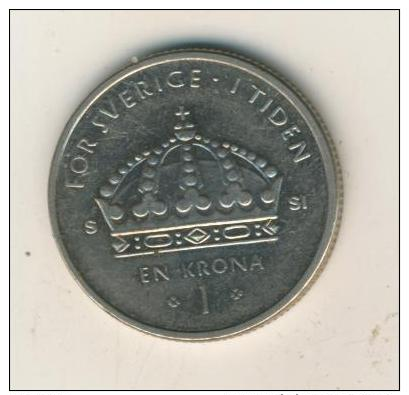 Schweden V. 2008   1 Kronor  (40467) - Schweden