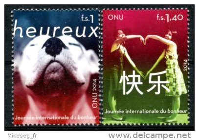 ONU Genève 2014 - Bonheur ** - Unused Stamps
