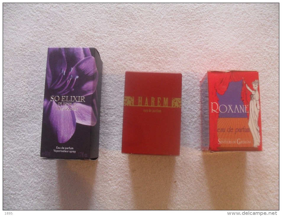 Tris Bite Vide  So Elixir   Yves Rocher  ROXANE  Harem - Flakons (leer)