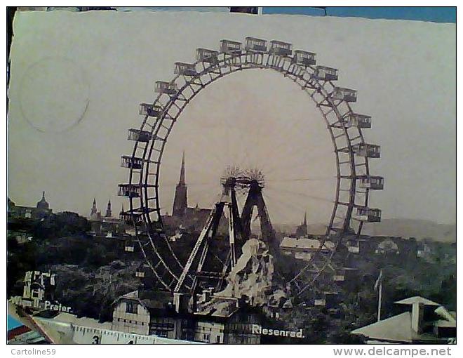 AUSTRIA Autriche. Vienne. Wien. II PRATER  RIESENRAD   VB1956 EN9405 - Prater