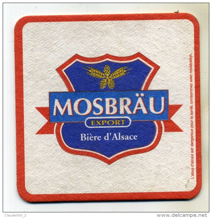 RARE SOUS BOCK  " MOSBRAU "  NEUF - Sous-bocks